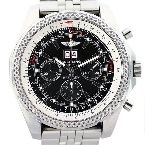 breitling for bentley mens stainless steel watch a44362|Breitling a44362 manual.